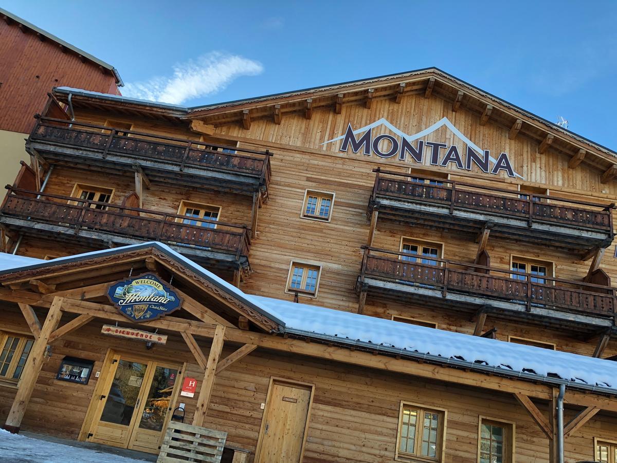 Montana Chalet Hotel & Spa Le Sauze Exterior photo