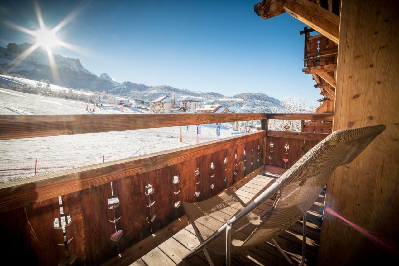 Montana Chalet Hotel & Spa Le Sauze Exterior photo